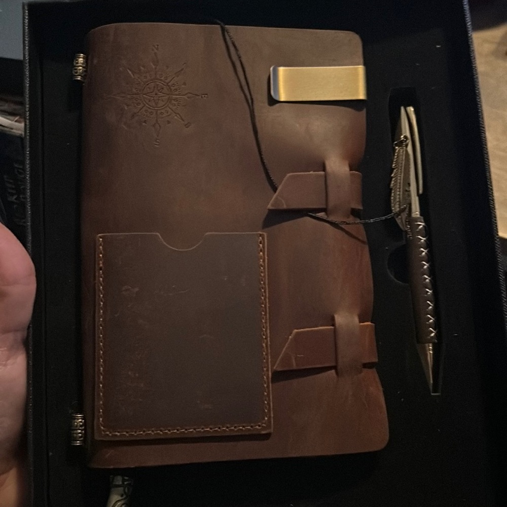 Leather journal!